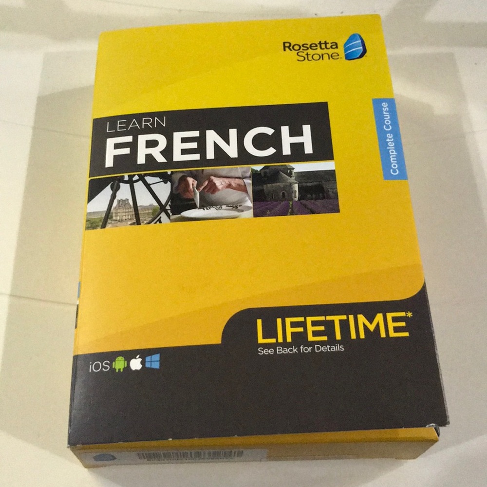Rosetta Stone French Complete Course Lifetime